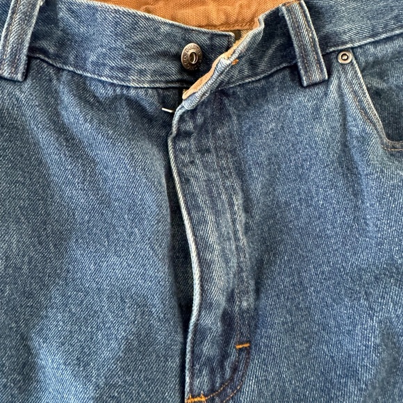 DULUTH TRADING COMPANY JEANS! %100 cotton!! %100 percent COTTON LINING - Picture 10 of 16